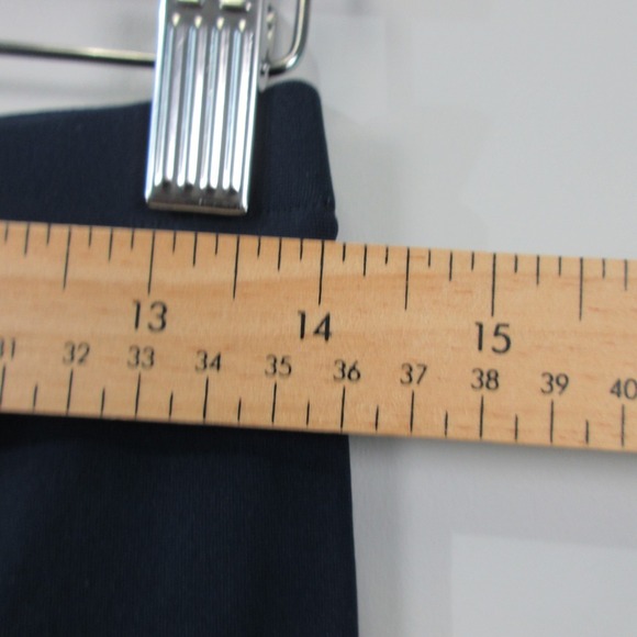 Elaine Kim Tech Stretch Cropped Flare Legging Olga L Blue Lagenlook Pants 288 - Picture 13 of 16